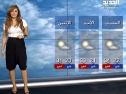 نشرة الطقس الصباحية 28-06-2014