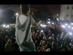 حفله اكاديميه الشروق غاندي يغني للأهلي و يغني ازاز كابوريا