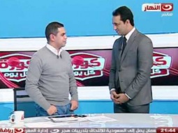 احمد مرتضى منصور يقتحم استديو كريم حسن شحاتة على الهواء .. انت بتتكلم على الزمالك ليه بقى