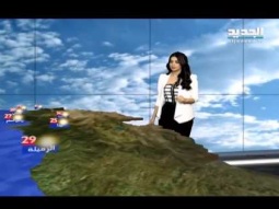 نشرة الطقس المسائية 18-04-2016