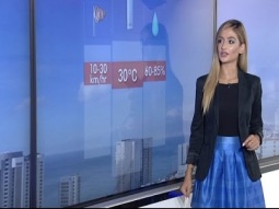 نشرة الطقس المسائية 30-08-2016