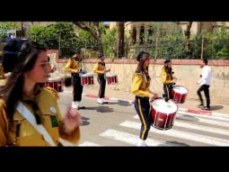 كشافة ومرشدات السالزيان بيت لحم استعراض التقبيلة يافا عيد الفصح 2018