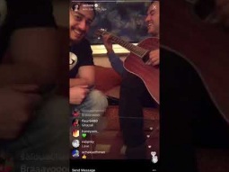 ريدوان وسعد لمجرّد يعزفان ويغنيان معًا