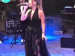 نوال الزغبي منذ قليل من مهرجان الحدث