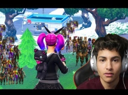 لما اللعبه وكل السيرفر يقلب عليك | Fortnite
