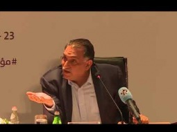 "محاضرة لعزمي بشارة بعنوان "في أولوية الفهم على المنهج
