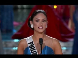 Miss Universe 2015 Pia Wurtzbach Final Question