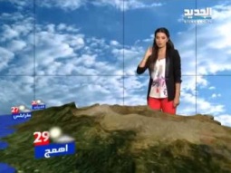 نشرة الطقس مع رانيا مذبوح 04-06-2014