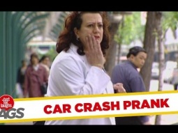 Invisible Car Crash Prank