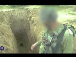 قوات جيش الدفاع تكتشف نفقًا ارهابيًا وتدمر منزلًا مفخخًا 02-08-2014