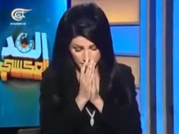 مقدمة في قناة الميادين الإعلامية لينا زهر الدين تبكي على الهواء مباشرة