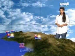نشرة الطقس مع رانيا مذبوح 18-08-2014