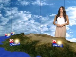 نشرة الطقس مع رانيا مذبوح 20-08-2014