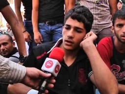 تقرير محمود برهم  استشهاد الفتى حسان عاشور متأثرا بجراح اصيب بها قبل ثلاثة ايام في نابلس  25 8 2014