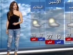نشرة الطقس المسائية 09 - 11- 2014