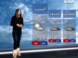 نشرة الطقس الصباحية 19-02-2015