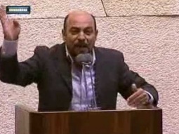 مسعود غنايم في خطابه  في الكنيست بالعربية: هذه حكومة نتنياهو الرابعة والرابعة قابعة
