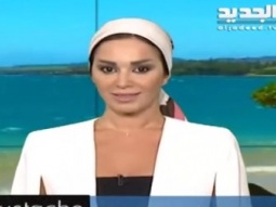 دارين شاهين تلبس الحجاب - نشرة الطقس المسائية 08-06-2015