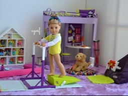 American Girl Doll McKenna's Bedroom ~ Watch in HD!