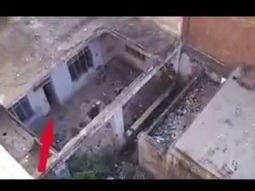 ظهور جن بوضوح اثناء تصوير مكان مهجور