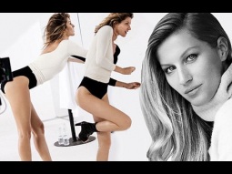 Model Gisele Bundchen shows off her long legs and pert derriere amid reports of marriage tension with quarterback Tom Brady - فيديو Dailymotion