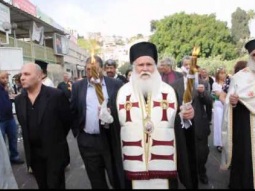 الروم الارثودكس الناصرة تستقبل شعلة سبت النور من القدس