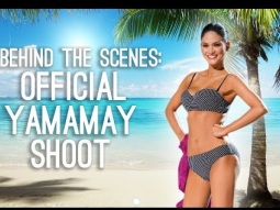 Miss Universe 2015 Pia Alonzo Wurtzbach: BTS at Yamamay Photoshoot