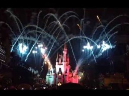Magic Kingdom Fireworks - Disney World - 4-th of July 2015