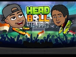 "Online Head Ball" !! تحدي لعبة كرة الراس مع منذر