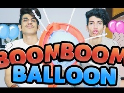 تحدي البالونة المتفجرة مع راشد | Boom Boom Balloon Game