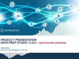 Datawatch Monarch | Data Prep Studio | New Feature Overview for 13.5