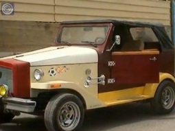 السيارة الفلسطينية الاولى للسيد الجنيدي