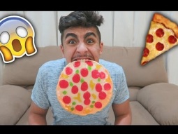 أكلت أكبر حلاو بيتزا بالعالم!!!