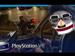 انا داخل العبه نظارة الواقع الافتراضي :  London Heist Playstation VR