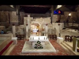 زيارة إلى كنيسة البشارة للاتين في الناصرة  Basilica of the Annunciation in Nazareth(ameno)