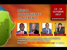 Pastor Ray Bentley In Bloemfontein, South Africa (Africa Convergence Conference)