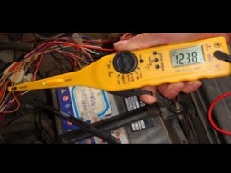 جهاز قياس الجهد والفولتية في الاسلاك Tester Automotive Electrical
