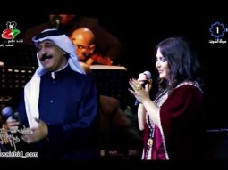 سفير الاغنية عبدالله الرويشد والقيثارة نوال الكويتية - القلوب الساهية || فرحة الأحمدي 2018 ||