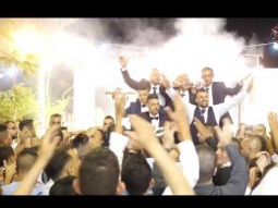 استقبال العريس أحمد من حفلة ابو جلال دهامشة كفركنا نجم نجوم فلسطين د.  موسى حافظ  2018