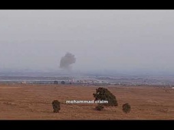قصف طائرات النظام السوري وطائرات روسية على قرى نوى وعين ذكر