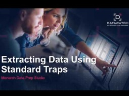 Monarch Data Prep Studio | Extracting Data Using Standard Traps