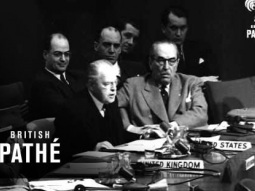U.N.O.. Meeting On Czechoslovakia And Palestine AKA UN Meeting Over Czechoslovakia (1948)