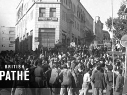 Jews And Arabs Clash In Palestine (1947)