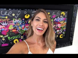 Miss Universe 2013 Gabriela Isler Office Visit