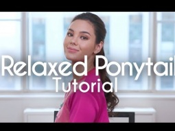 Relaxed Ponytail Tutorial with Miss Universe