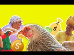فوزي موزي وتوتي – الديك يضع بيضة –  A rooster&#39;s egg