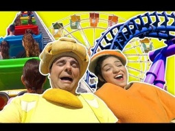فوزي موزي وتوتي- مغامرات مدينة الملاهي -  Amusement Park Adventures