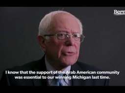 Bernie Sanders Appeals to Arab Americans in Michigan!