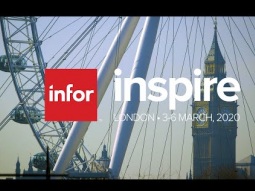 Infor Inspire 2020 - 3 events, 5 days, your opportunity to learn &amp; connect in London.