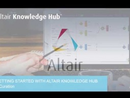 Getting Started with Altair Knowledge Hub 2.4 - 5 Curation